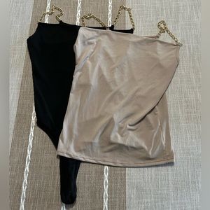 COPY - Two tank tops with chain straps